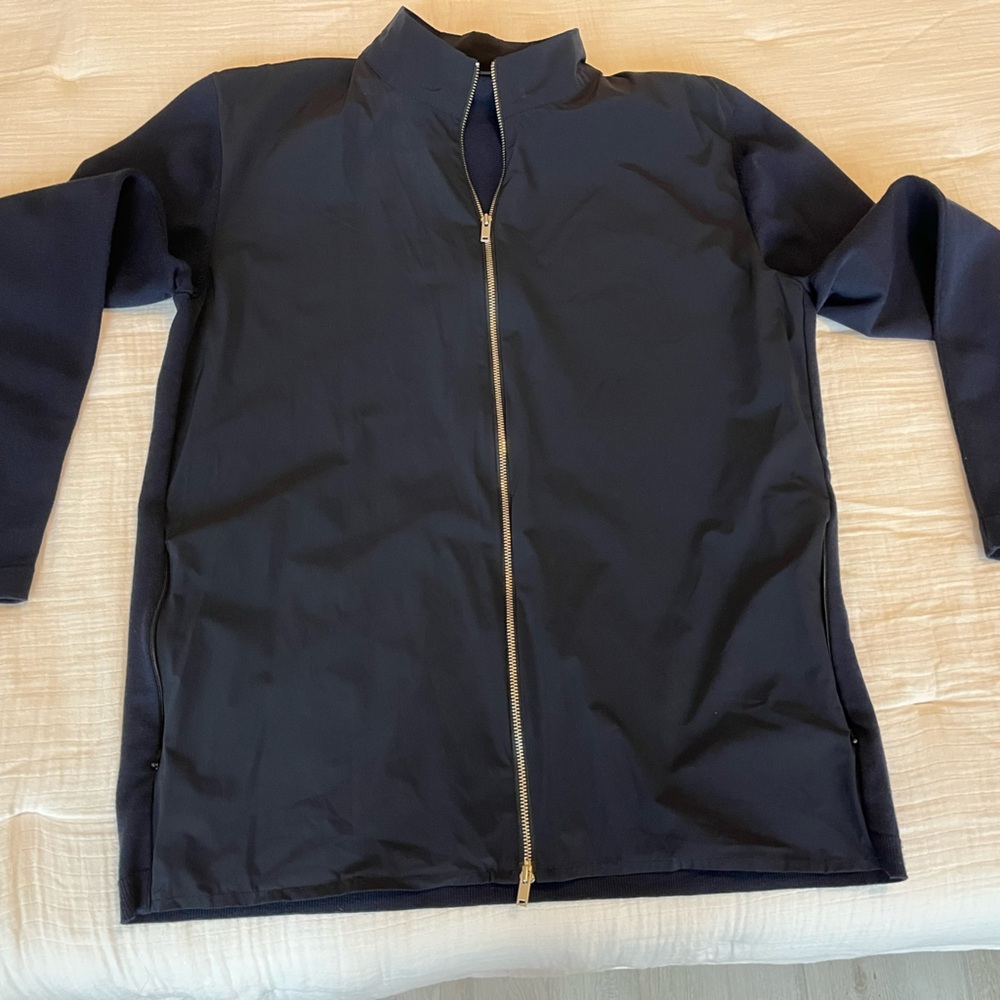 Theory Midnight Blue Zip-Up Jacket